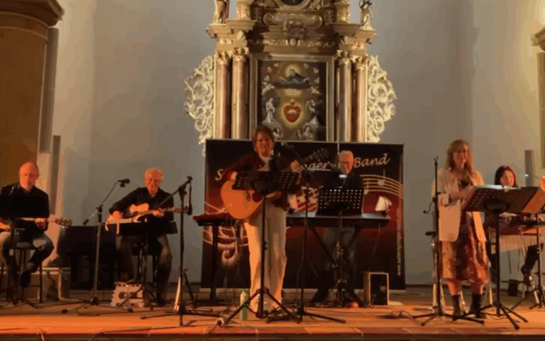 v.l. Günter Wamhoff, Herbert Jäger, Jutta Olbricht, Reinhard Diestelkämper, Linda Jäger und Gaby Zurmühlen